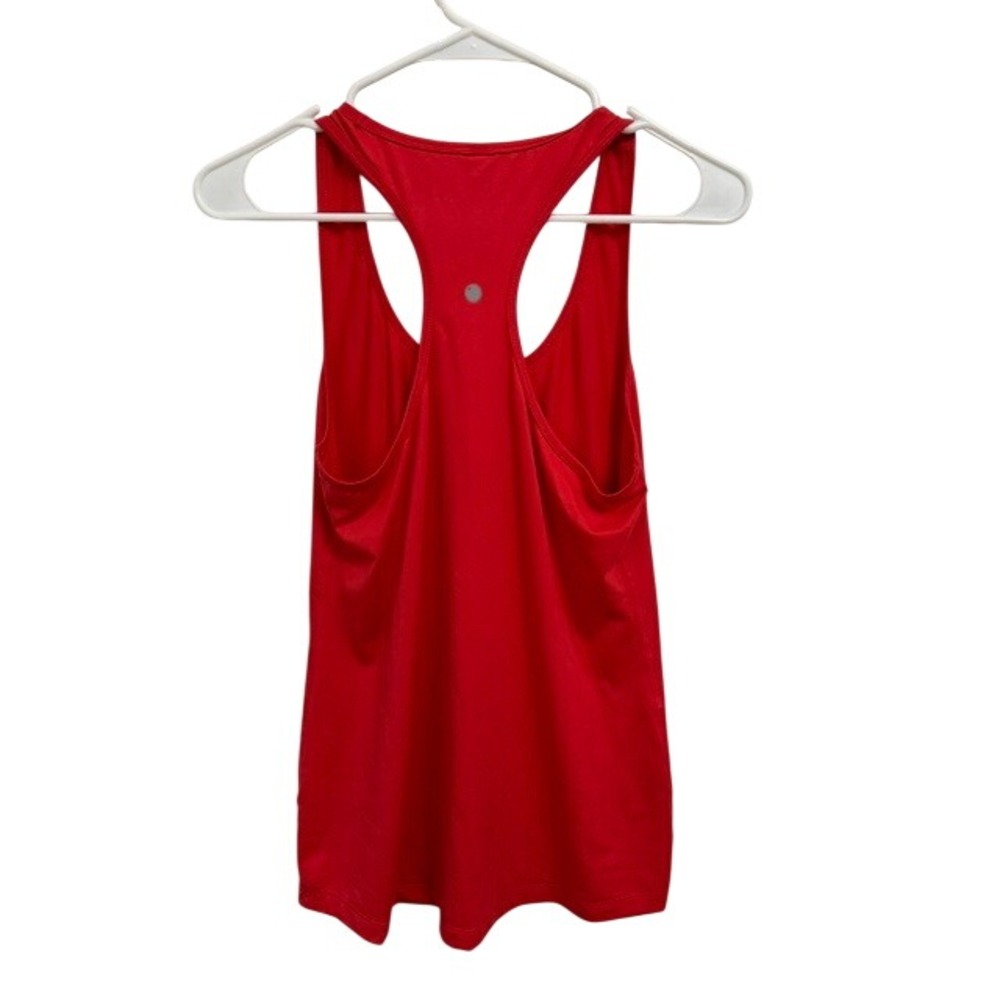 Yogalicious Womens Racerback Tank Top Watermelon Red Activewear Size M - Picture 2 of 7